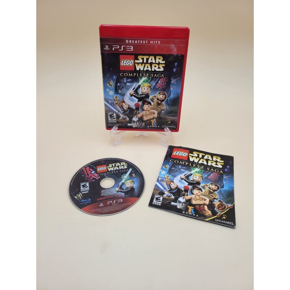 LEGO Star Wars: The Complete Saga (PlayStation 3, 2007) Complete Tested Working